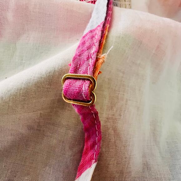 Kate Spade for Target Dress Preppy Heritage Madras Plaid Midi Belted XXL - Picture 9 of 12